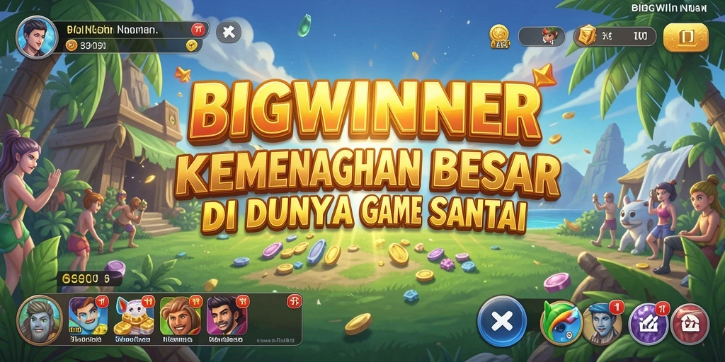 Tampilan gameplay <strong>BIGWINNER</strong> yang seru dan menantang dalam suasana casual.