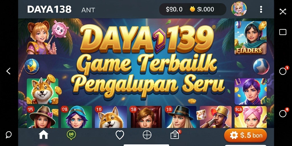 Tampilan menarik dari gameplay Slot di DAYA138.