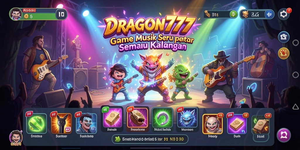 Tampilan gameplay DRAGON777 yang menarik dan interaktif.