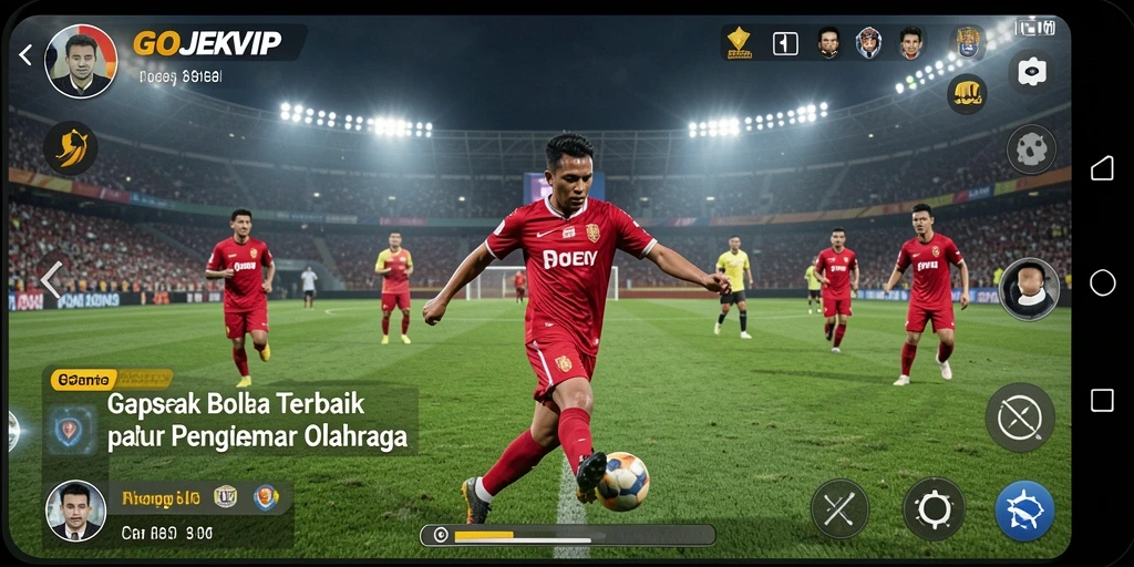 Gameplay GOJEKVIP yang menegangkan dan penuh aksi di lapangan.