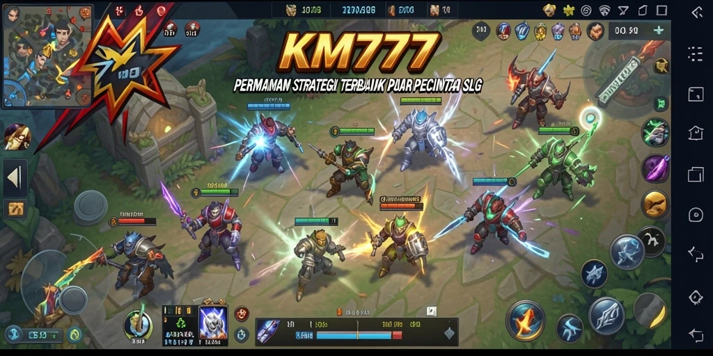 Gameplay seru di dalam dunia SLG yang penuh strategi.