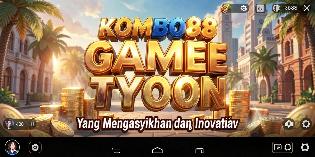 Tampilan utama gameplay KOMBO88 yang menawan dan dinamis.
