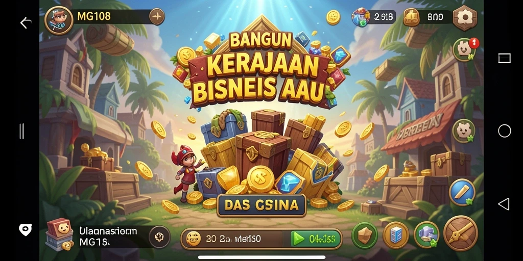 Tampilan gameplay MG108 yang menarik dan strategis.