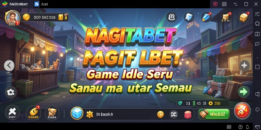 Screenshot NAGITABET menunjukkan gameplay Idle yang menarik dan santai.