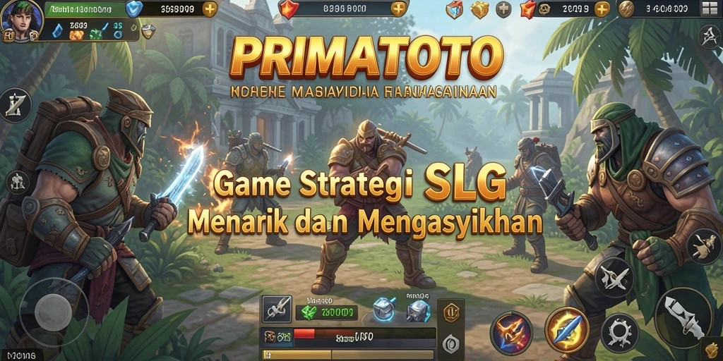 Tampilan gameplay seru PRIMATOTO dengan strategi mendalam.