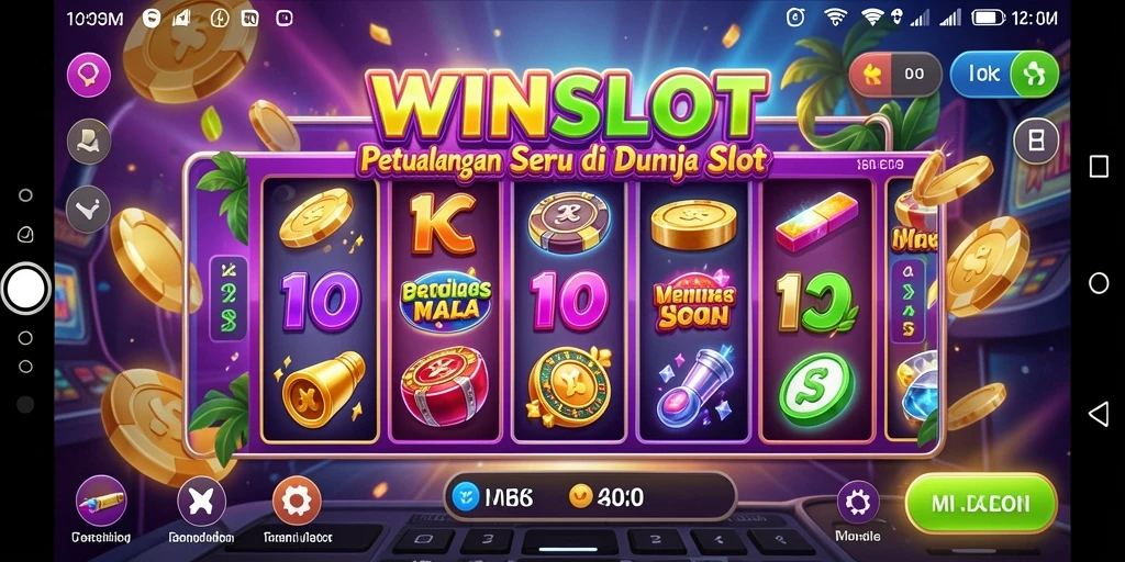 Screenshot gameplay petualangan seru WINSLOT dengan grafis menarik.